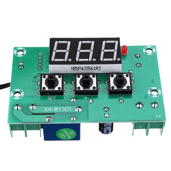 W1301 LED Digital Thermostat Temperature Control Thermometer Controller Switch Module Waterproof NTC Sensor W1301 LED Digital Thermostat Temperature Control Thermometer Controller Switch Module Waterproof NTC Sensor