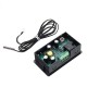 W1308H LED Microcomputer Digital Display Temperature Controller Adjustable Thermostat Intelligent Time Controller 12V / 24V / 220V