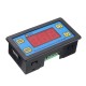 W1308H LED Microcomputer Digital Display Temperature Controller Adjustable Thermostat Intelligent Time Controller 12V / 24V / 220V