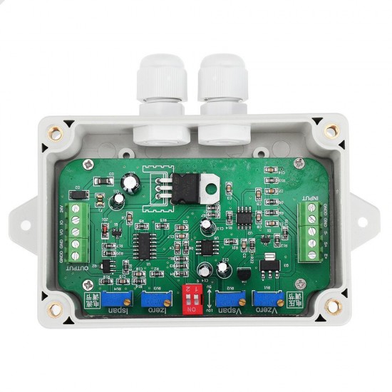 Weighing Transmitter Weighing Amplifier Weight Sensor Voltage Current Converter DC 12-24V 4-20MA Load Cell Amplifier