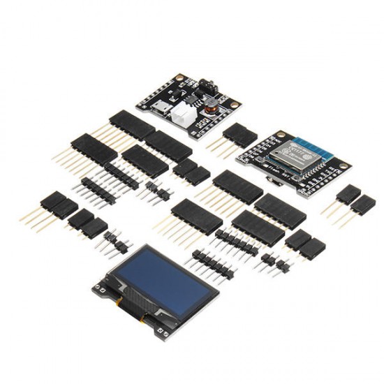 X-8266 ESP-WROOM-02/ ESP32 Rev1 WiFi bluetooth Module OLED IOT Electronics Starter Kit for Arduino - products that work with official Arduino boards