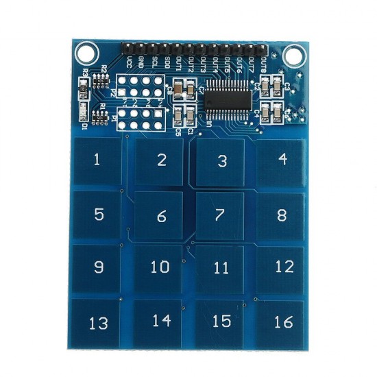 XD-62B TTP229 16 Channel Capactive Touch Switch Digital Sensor IC Module Board Plate for Arduino - products that work with official Arduino boards XD-62B TTP229 16 Channel Capactive Touch Switch Digital Sensor IC Module Board Plate for Arduino - products that work with official Arduino boards