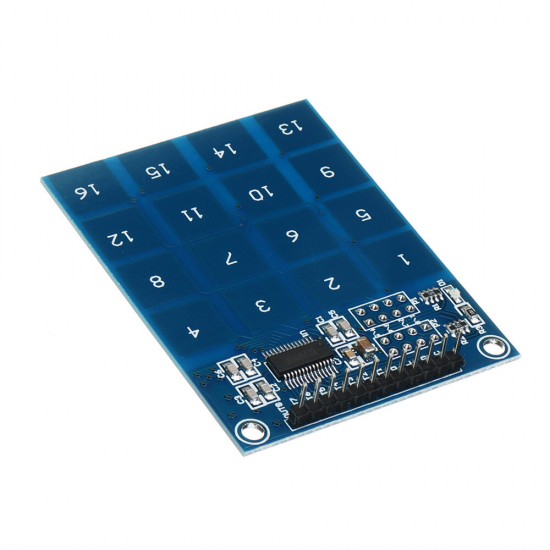 XD-62B TTP229 16 Channel Capactive Touch Switch Digital Sensor IC Module Board Plate for Arduino - products that work with official Arduino boards