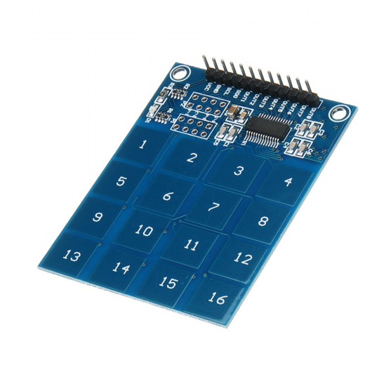 XD-62B TTP229 16 Channel Capactive Touch Switch Digital Sensor IC Module Board Plate for Arduino - products that work with official Arduino boards XD-62B TTP229 16 Channel Capactive Touch Switch Digital Sensor IC Module Board Plate for Arduino - products that work with official Arduino boards