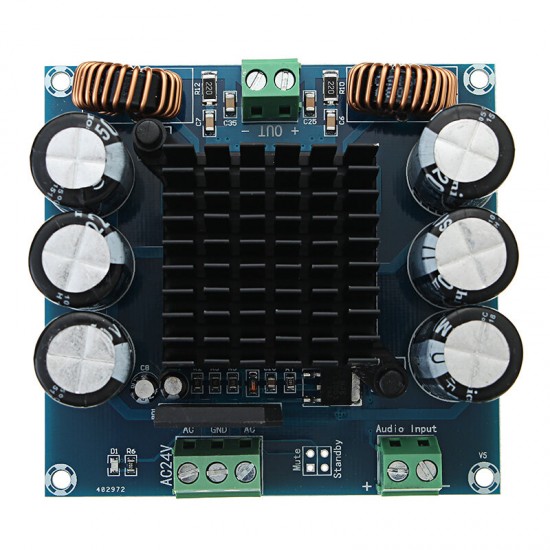XH-M253 420W Mono Digital Amplifier Board TDA8954TH BTL Mode Module Board XH-M253 420W Mono Digital Amplifier Board TDA8954TH BTL Mode Module Board