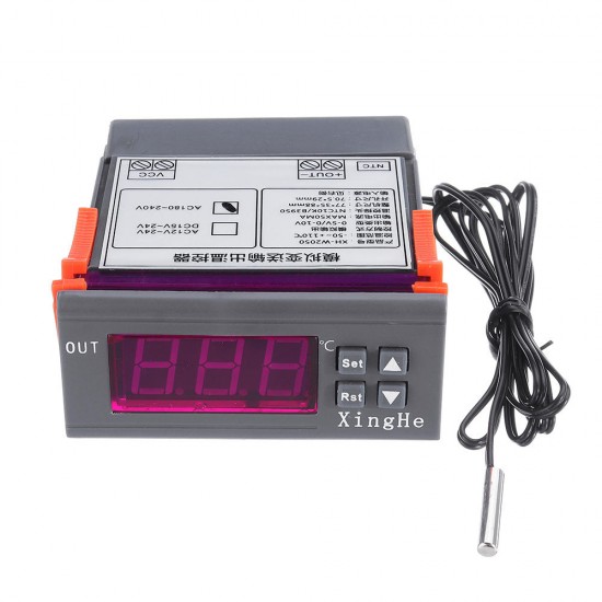 XH-W2050 Transmitter Output Thermostat Super Intelligent Temperature Control Output 0-5V or 0-10V Analog Output XH-W2050 Transmitter Output Thermostat Super Intelligent Temperature Control Output 0-5V or 0-10V Analog Output