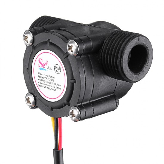 YF-S401 Water Coffee Flow Meter Sensor Switch Flowmeter Counter 0.3-6L/min