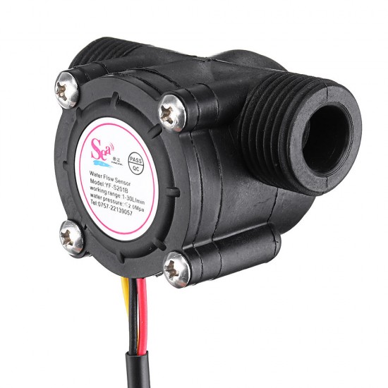 YF-S401 Water Coffee Flow Meter Sensor Switch Flowmeter Counter 0.3-6L/min YF-S401 Water Coffee Flow Meter Sensor Switch Flowmeter Counter 0.3-6L/min