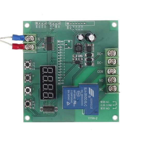 YYW-2 0-1024°Temperature Sensor Temperature Control Relay Detection High Temperature Serial Output with K Type Thermocouple 30A YYW-2 0-1024°Temperature Sensor Temperature Control Relay Detection High Temperature Serial Output with K Type Thermocouple 30A