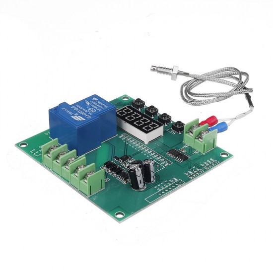 YYW-2 0-1024°Temperature Sensor Temperature Control Relay Detection High Temperature Serial Output with K Type Thermocouple 30A