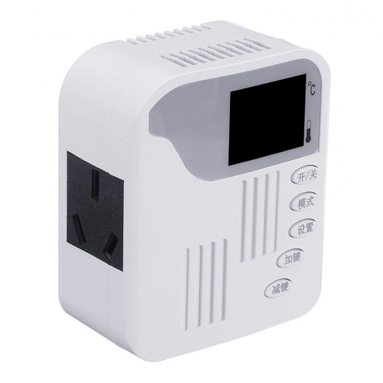 ZFX-003 Carbon Crystal Plate Thermostat Socket Temperature Control Remote Control Switch Radiator Temperature Controller 2000W AC 220V ZFX-003 Carbon Crystal Plate Thermostat Socket Temperature Control Remote Control Switch Radiator Temperature Controller 2000W AC 220V