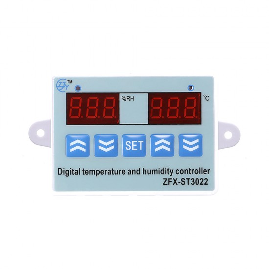 ZFX-ST3022 LED Digital Dual Thermometer Temperature Controller Thermostat Incubator Microcomputer