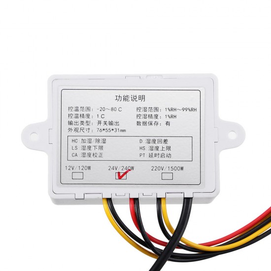 ZFX-ST3022 LED Digital Dual Thermometer Temperature Controller Thermostat Incubator Microcomputer ZFX-ST3022 LED Digital Dual Thermometer Temperature Controller Thermostat Incubator Microcomputer