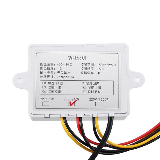 ZFX-ST3022 LED Digital Dual Thermometer Temperature Controller Thermostat Incubator Microcomputer