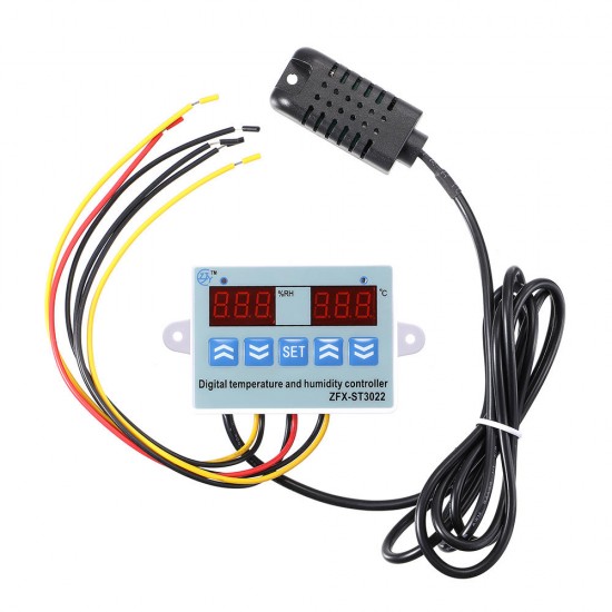 ZFX-ST3022 LED Digital Dual Thermometer Temperature Controller Thermostat Incubator Microcomputer ZFX-ST3022 LED Digital Dual Thermometer Temperature Controller Thermostat Incubator Microcomputer