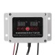 ZFX-W1012 -40°to 300°Intelligent Temperature Sensor AlHigh Temperature Low Temperature Over Temperature AlTemperature Controller for Oven Breeding Incubation