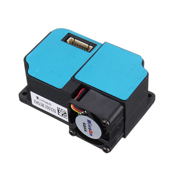ZH03B Laser Dust Sensor Module PM1 PM2.5 PM10 Particle Air Pollution Detection UART/PWM Output with Cable ZH03B Laser Dust Sensor Module PM1 PM2.5 PM10 Particle Air Pollution Detection UART/PWM Output with Cable