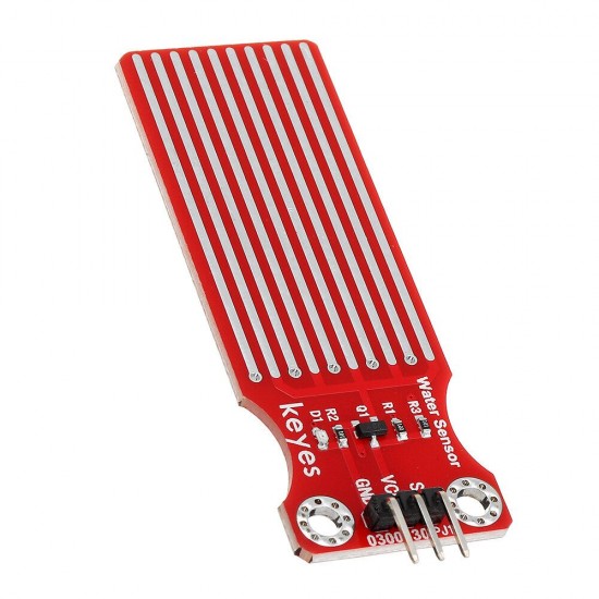 Water Level Sensor(Pad hole) with Pin Header Module Board Analog Signal