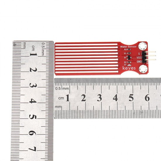 Water Level Sensor(Pad hole) with Pin Header Module Board Analog Signal