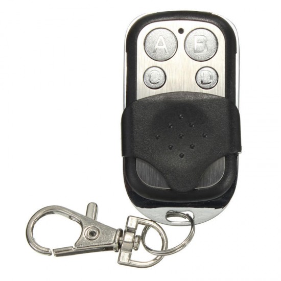 2pcs 433mhz Electric Cloning Universal Gate Door Remote Control Fob Key Fob