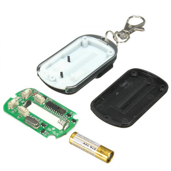 4 Button Electric Gate Door Remote Control Key Fob Cloning 433.92MHz