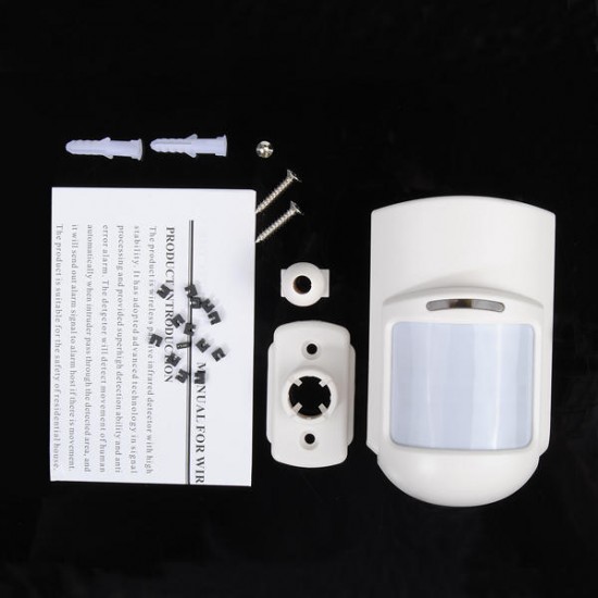 433MHZ Wireless PIR Motion Detector for Home Alarm Home Security