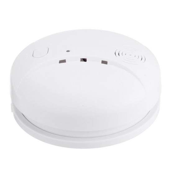 433Mhz Wireless Smoke Detector Can be Used Alone or With Alarm Wireless Smoke Sensor Detector Work With Security Alarm System Host