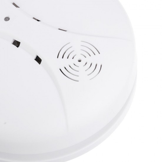 433Mhz Wireless Smoke Detector Can be Used Alone or With Alarm Wireless Smoke Sensor Detector Work With Security Alarm System Host