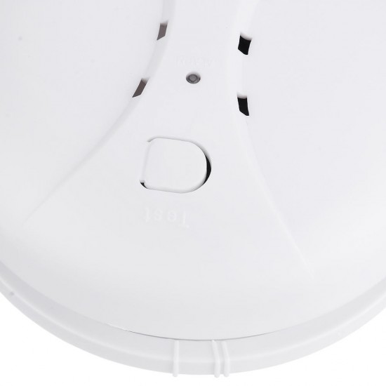 433Mhz Wireless Smoke Detector Can be Used Alone or With Alarm Wireless Smoke Sensor Detector Work With Security Alarm System Host