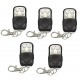 5Pcs 433mhz Electric Cloning Universal Gate Door Remote Control Fob Key Fob 5Pcs 433mhz Electric Cloning Universal Gate Door Remote Control Fob Key Fob