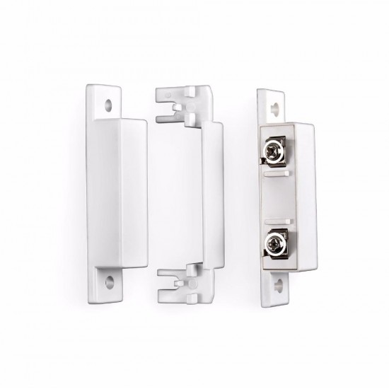 5Pcs/Lot Wired Door Window Magnetic Sensor Switch for PTSN GSM Wired Alarm System Door Detector