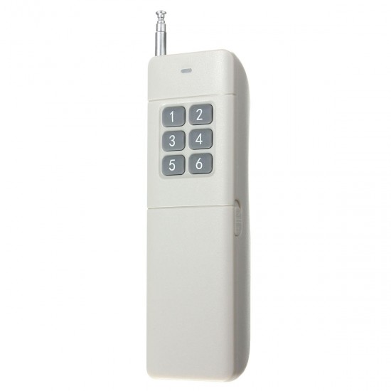 6 Channel 433MHz 3000m Wireless Remote Control For Home Door