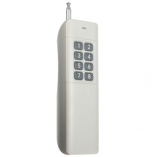 8 Channel 433MHz 3000m Wireless Remote Control For Home Door 8 Channel 433MHz 3000m Wireless Remote Control For Home Door