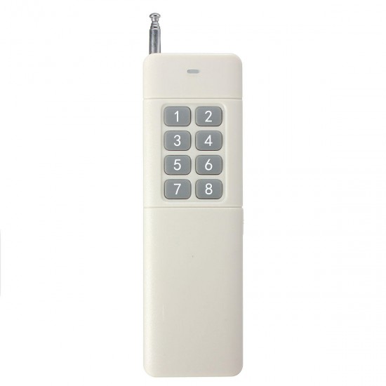 8 Channel 433MHz 3000m Wireless Remote Control For Home Door 8 Channel 433MHz 3000m Wireless Remote Control For Home Door