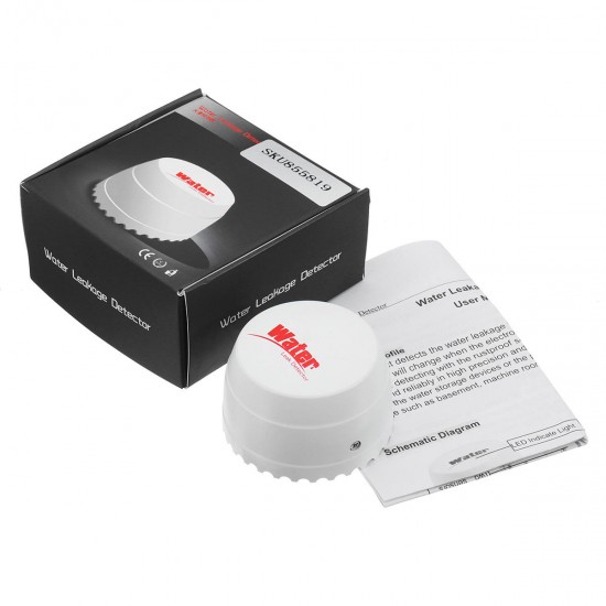 DY-SQ100B Water Leakage Detector Rustproof Sensor Alarm 433MHz for Security Home Alarm System DY-SQ100B Water Leakage Detector Rustproof Sensor Alarm 433MHz for Security Home Alarm System