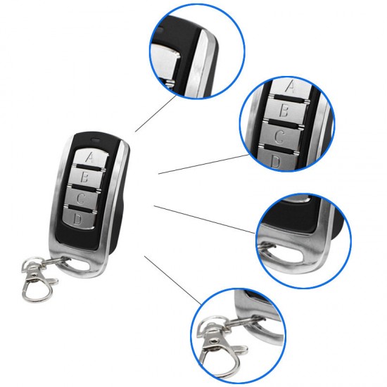 Gate Control for 287-868 MHz Door Remote Control Duplicator 433.92MHz 868.3MHz Gate Door Opener for Fixed Rolling Code