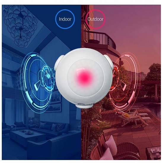 NAS-PD01Z PIR Motion Sensor Home Automation For Home Security