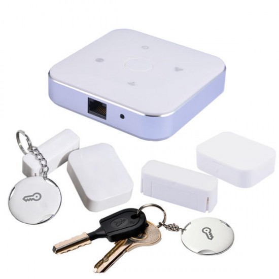 Pilot Labs Wireless Smart Intruder Alarm System With Sensor&Beacon Set