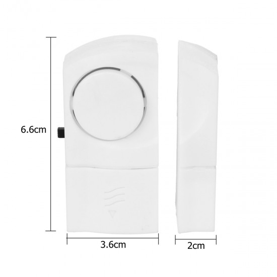 Wireless Home Burglar Security Door Window Alarm System Magnetic Contact