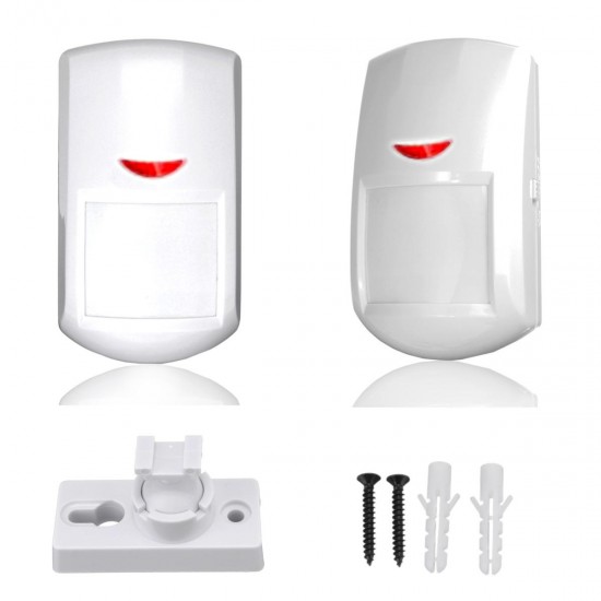 Wireless Intelligent PIR Infrared Sensor Security Detector Home Alarm System