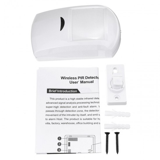 Wireless Intelligent PIR Infrared Sensor Security Detector Home Alarm System Wireless Intelligent PIR Infrared Sensor Security Detector Home Alarm System