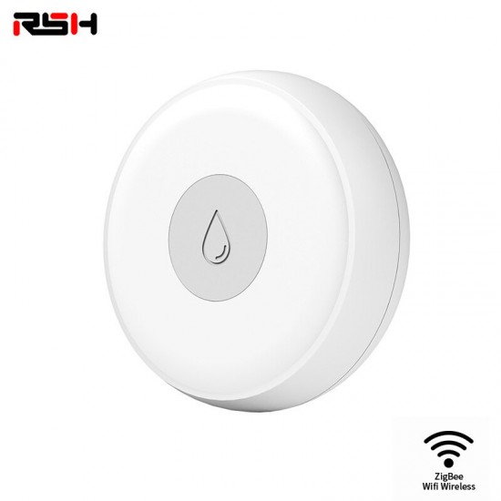 Smart Home Water Leak Sensor Wireless Flooding Detector Water Leakage Detection Alert Water Level Overflow Alarm