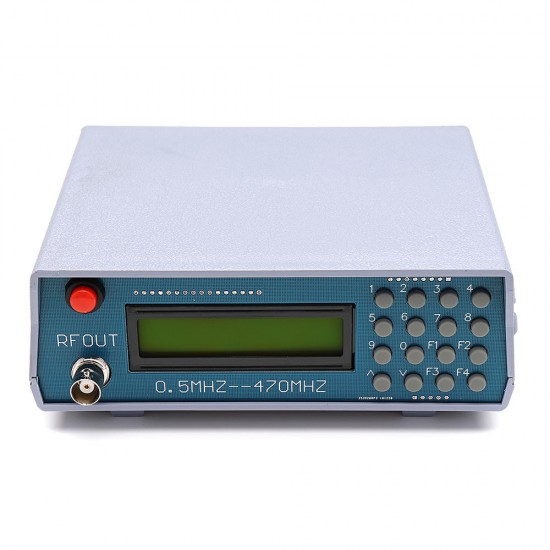 0.5Mhz-470Mhz RF Signal Generator Meter Tester for FM Radio Walkie-Talkie Debug