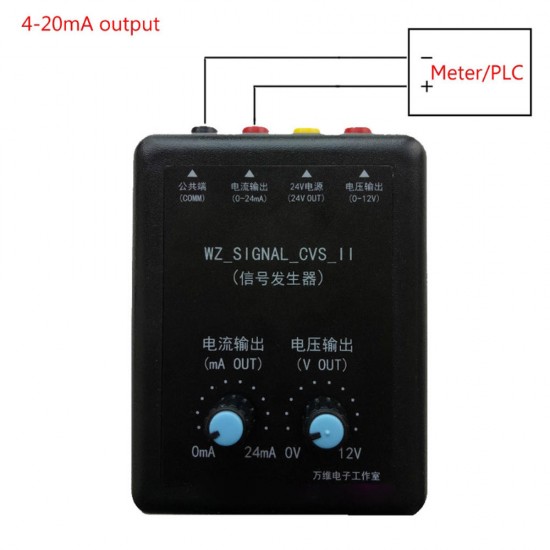 4-20mA 0-10v Signal Generator 24V Current Voltage Transmitter Signal Source Constant Current Source