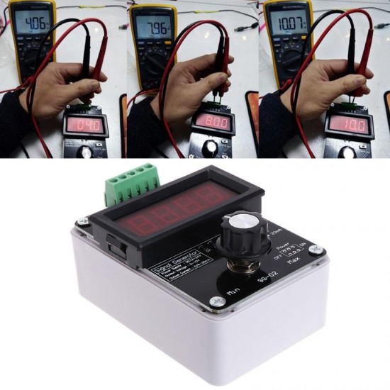 Adjustable Current Voltage Analog Simulator 0~20mA Signal Generator DC 0~10V with Built-in 2000mA Rechargeable Lithium Battery