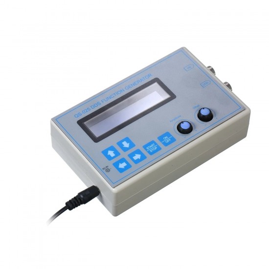 DDS Function Signal Generator Sine Square Triangle Sawtooth Wave Low Frequency LCD Display USB Cable DC9V 1Hz-65534Hz DDS Function Signal Generator Sine Square Triangle Sawtooth Wave Low Frequency LCD Display USB Cable DC9V 1Hz-65534Hz
