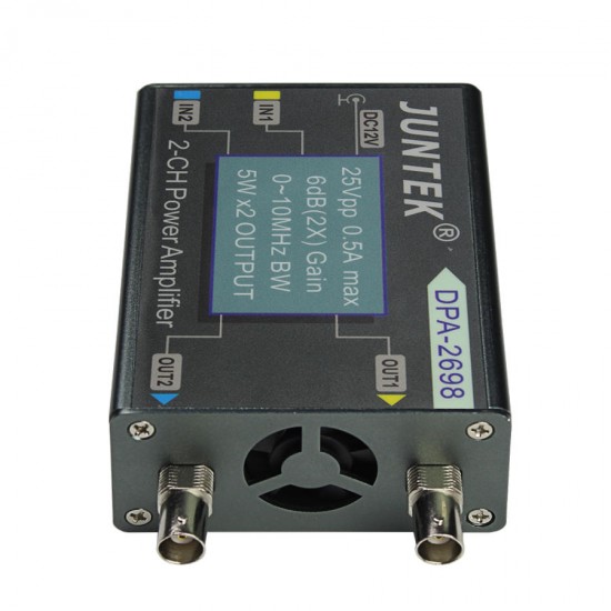DPA-2698 10MHz High Power Dual Channel DDS Function Signal Generator Power Amplifier DC Power Amplifier DPA-2698 10MHz High Power Dual Channel DDS Function Signal Generator Power Amplifier DC Power Amplifier