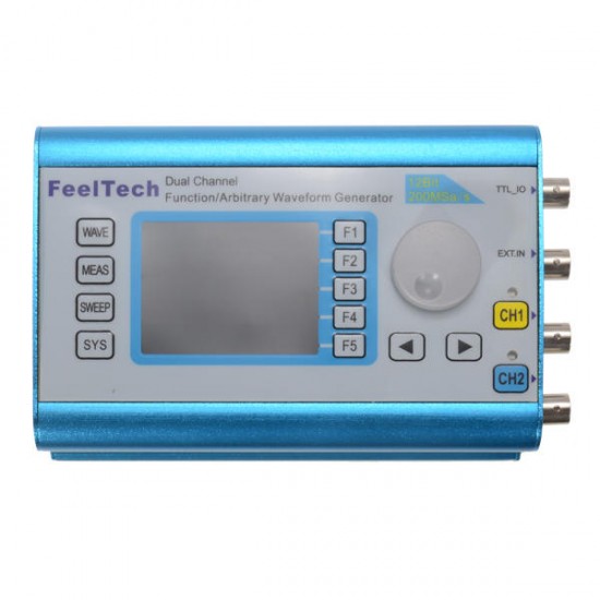 FY2300 6MHz Arbitrary Waveform Dual Channel High Frequency Signal Generator 200MSa/s 100MHz Frequency Meter DDS