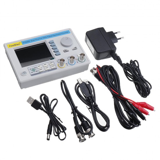 FY6200 Embedded Panel Signal Generator DDS Dual-channel Function Generator 30MHz/40MHz/50MHz/60MHz Waveform Frequency Generator FY6200 Embedded Panel Signal Generator DDS Dual-channel Function Generator 30MHz/40MHz/50MHz/60MHz Waveform Frequency Generator