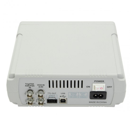 FY6600 Digital 12-60MHz Dual Channel DDS Function Arbitrary Waveform Signal Generator Frequency Meter FY6600 Digital 12-60MHz Dual Channel DDS Function Arbitrary Waveform Signal Generator Frequency Meter